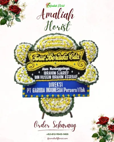Papan Bunga Duka di Sukahati